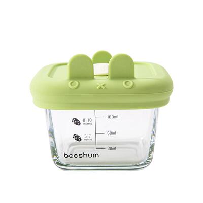 贝斯哈姆宝宝辅食盒玻璃可蒸煮