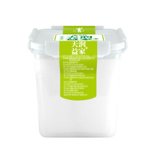 天润新疆益家低温酸奶1kg方桶老酸奶可DIY发酵乳大桶桶装润康蔗糖