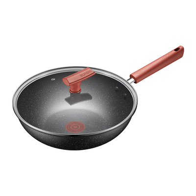 【新品】苏泊尔不粘锅炒锅家用炒菜锅麦饭石色电磁炉专用炒菜锅