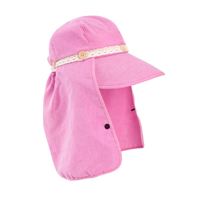 可折叠防紫外线遮脸太阳帽