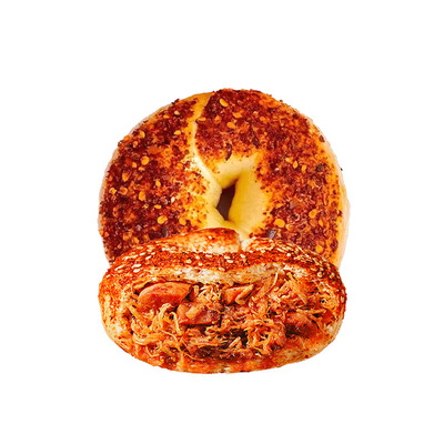 【32元任选5个】手作贝果全麦欧包夹心碱水面包早餐整箱代餐食品