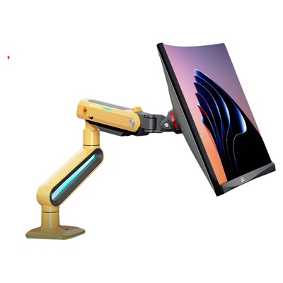 NB D8 专业电竞级显示器支架直曲屏通用 2-20KG承重 RGB炫彩灯效