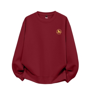 班尼路S&K系列马年好运卫衣男款酒红色打底衫长袖宽松大码外套男A