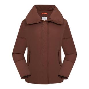 LAFUMA乐飞叶cordura耐磨防泼水保暖鹅绒羽绒服女可拆袖马甲外套