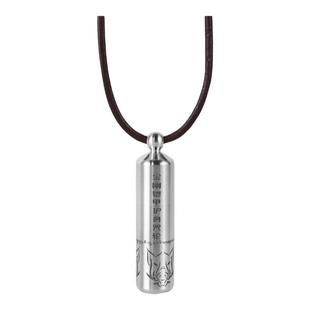 右挽狂澜黄铜白钢金刚铠甲心咒忿怒莲师佩戴吊坠嘎乌盒楞严语狮子