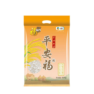 中粮福临门平安福稻东北大米500g/2.5kg/5kg正品官方旗舰店