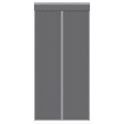 布门帘免打孔自吸保暖防尘遮隐私