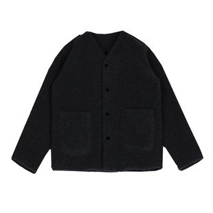 MRCYC 冬季chic棉服男士新款摇粒绒百搭棉衣青少年加厚保暖外套