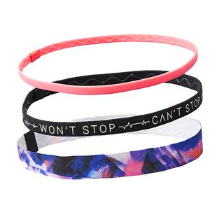 迪卡侬运动女发带夏秋新款头带成人弹力吸汗透气发圈护具跑步END4