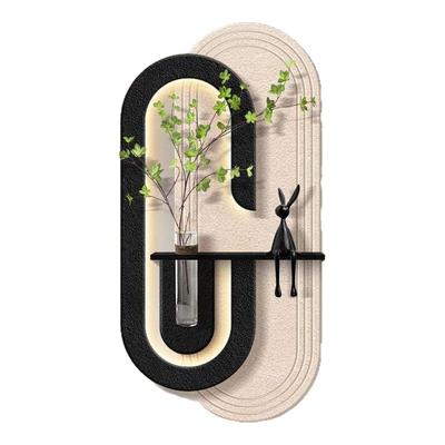 砂岩立体玄关入户正对门装