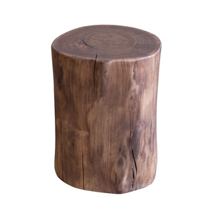 木有作为黑胡桃实木木墩木桩客厅阳台沙发边几原木圆墩根雕凳花架