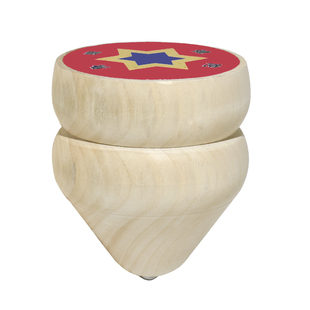 长杆槐木陀螺 木陀螺儿童传统玩具送鞭子多款老式怀旧