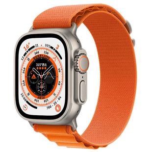 【W&P】新款适用于苹果iwatchS10/9手表带applewatchUltra2表带野径高山运动回环尼龙编织男款49mm智能腕表带