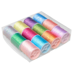 6股幻彩线金丝线编织线变色龙手工diy编手链绕线刺绣莲花粽子材料