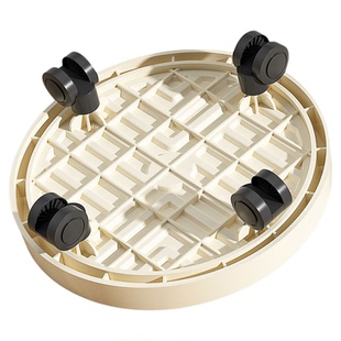 花盆托盘带轮子可移动底座塑料加厚加深万向滚轮透气防烂根接水盘