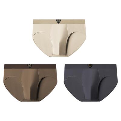 猫人男士三角内裤莫代尔棉短裤