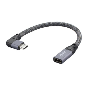 typec延长线弯头公对母接头usb3.1 gen2数据线macbook直角usbc口3