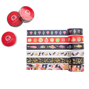 NOLTY CANTACARTA点阵式艺术联名手帐纸胶带手撕无痕初学者高颜值创作装饰素材