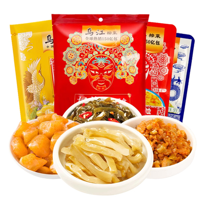 乌江涪陵榨菜萝卜海带丝组合