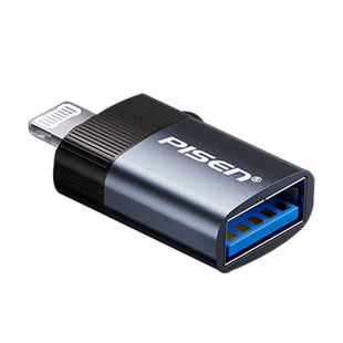 品胜otg转接头手机u盘转换器usb转lightning接口适用苹果14Promax13手机typec接口iphone17/16ipad平板转换器