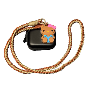 日韩kt猫适用影石360AcePro2相机收纳包大疆Action3/4/5pro/6挂绳