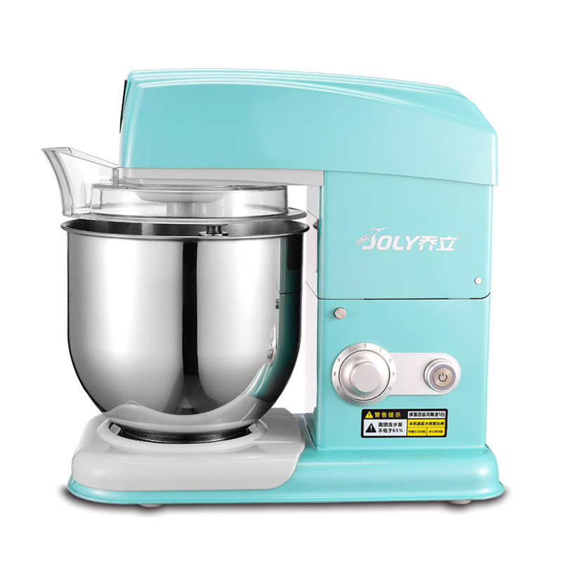 乔立7600电子版家商用冰桶和面揉面7L台式奶油鲜奶定时静音厨师机