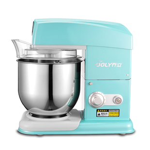 乔立7600电子版家商用冰桶和面揉面7L台式奶油鲜奶定时静音厨师机