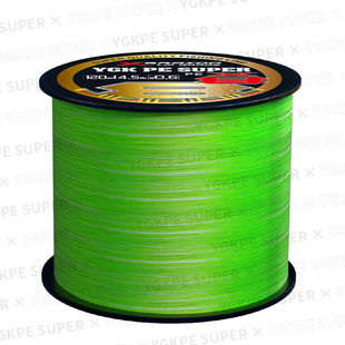 进口8编ygkpe super线强拉力超远投路亚专用pe线超顺滑500米鱼线