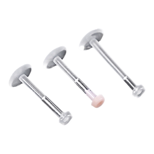 透明唇钉学生隐形硅胶亚克力唇环肉色防堵洞新年养洞穿刺替换饰品