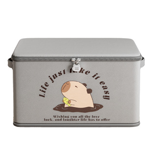 带锁收纳箱大容量衣服棉被拉链布艺收纳盒折叠储物箱整理盒收纳筐