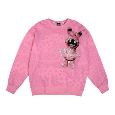 轻奢卫衣春季烫钻TCH宽松