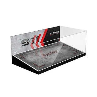 pop亚克力展示盒适用乐高42096保时捷911RSR赛车模型收纳盒防尘盒