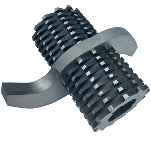 慢速粉碎机 菠萝刀SKD-11刀片机边粉碎机滚刀锋利耐磨S刀非标定制