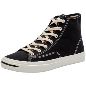 黑色帆布鞋feiyue/飞跃百搭