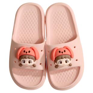 钟意美佳新款可爱卡通儿童凉拖鞋男女孩夏季家用防滑居家洗澡拖鞋
