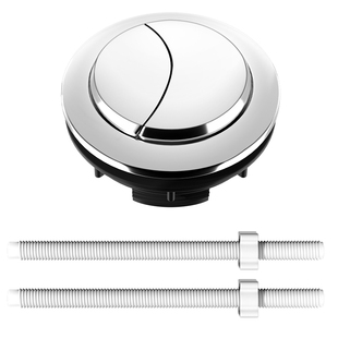 马桶水箱配件冲水按钮老式抽水坐便器按压器盖子按键开关大全通用