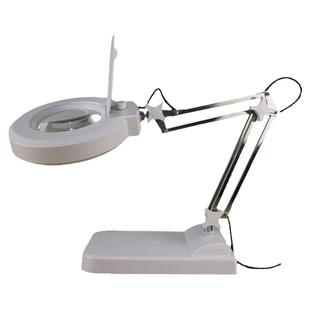 台式高清放大镜40倍可调节光源带LED灯织补阅读电子维修检测包邮