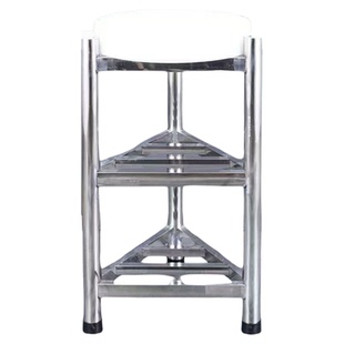 剁肉菜板架加厚特厚不锈钢砧板架砍骨架商用家用菜墩架带围板厨房