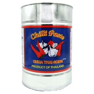 泰国原装进口蔡泰松香椒膏2.7kg辣椒膏 东南亚原料泰式冬阴功酱料