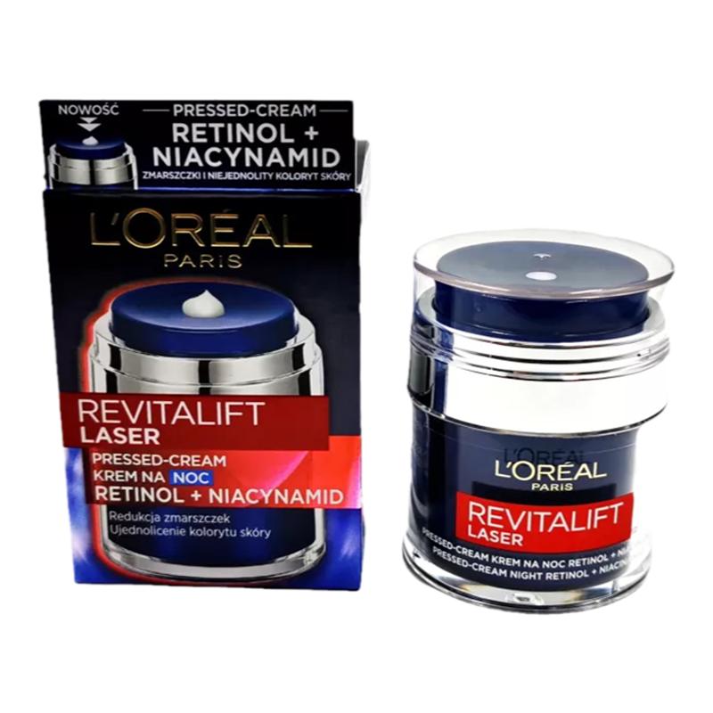 正品欧版！L＇oreal/欧莱雅视黄醇面霜50ml烟酰胺嫩肤紧致