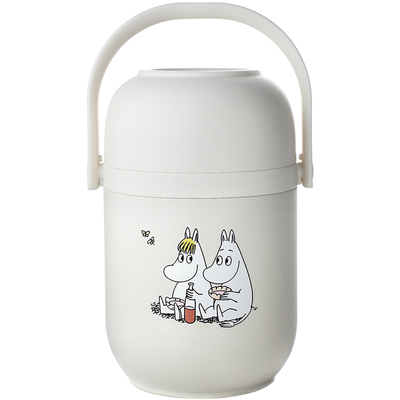 姆明联名保温饭盒24小时超长保温