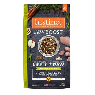 部分临期[直播间]Instinct天然百利狗粮无谷生鲜控制体重犬粮合集