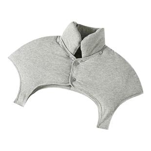 护肩颈椎坎肩睡觉防寒保暖秋冬季纯棉加厚中老年女月子哺乳护肩膀