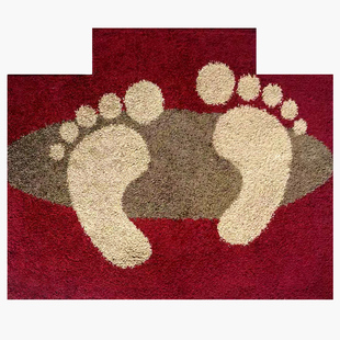 家用进门地垫入户门垫卧室门口脚垫浴室进户毛毯防滑垫子厨房地毯