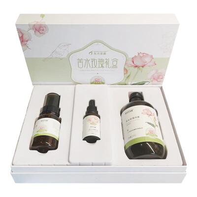苦水玫瑰精油纯露礼盒买一送一