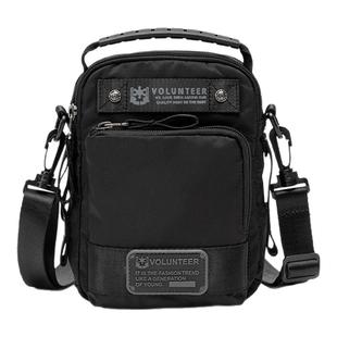 小斜挎包男款单肩包多功能男包包男生休闲帆布包男士牛津布手机包