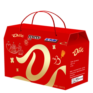 德芙心意礼巧克力礼盒士力架小巧粒M豆混合糖果年货礼品春节送礼