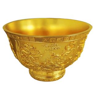 非遗摆件《国泰民安.金饭碗》送长辈领导礼物摆件节日礼物带证书