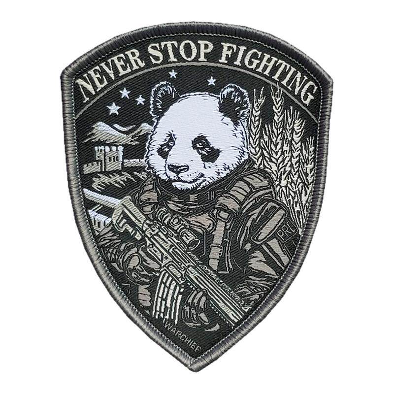 WARCHIEF酋长新品盾形战术熊猫臂章特战版 （版权产品 侵权必究）
