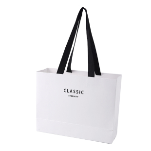 衣服礼品袋购物袋高级纸袋定制粉色包装袋子服装店礼袋手提袋RR48